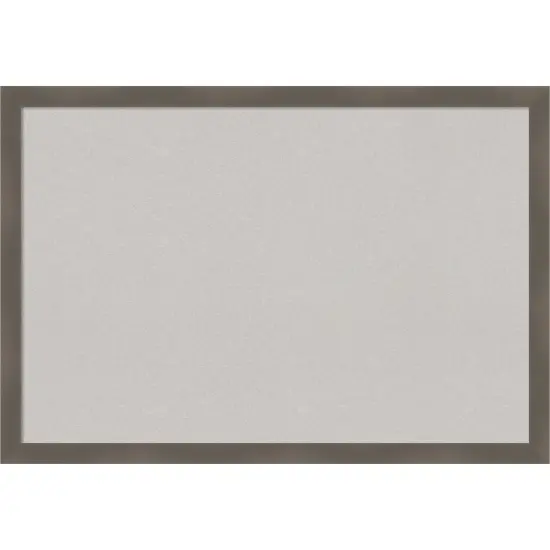 Edwin Wood Framed Corkboard, Grey Cork Edwin Clay Grey {1}