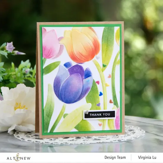 Rose Petal Enamel Dots {2}