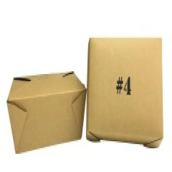 Take-Out Container Kraft -4 | disposable food packaging | RAHEEV&reg; {2}