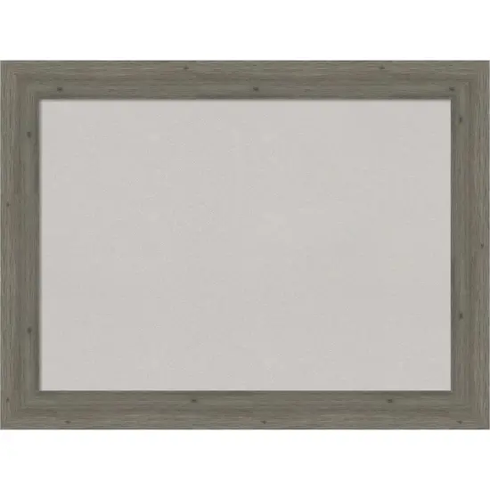 Fencepost Narrow Wood Framed Corkboard, Grey Cork {1}