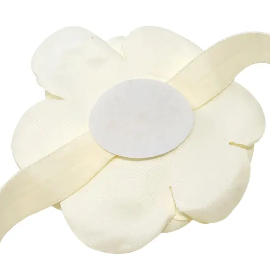 Wrapables Floral Headband Bridal Wreath Crown, Cream {3}