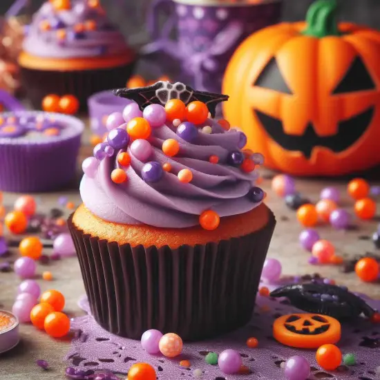 Krazy Sprinkles - Orange 8mm Beads (1/2 Cup, 1x Jar) for Cakes, Ice Cream & Cookies {2}