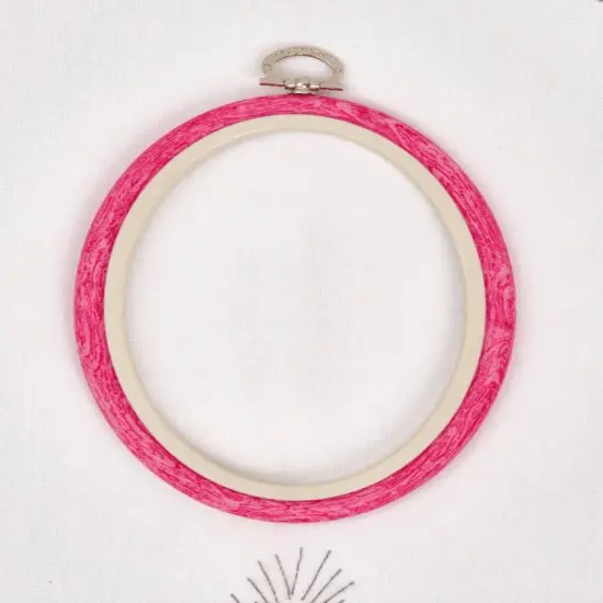 Oval Flexi Hoop Nurge 230-7 Pink {1}