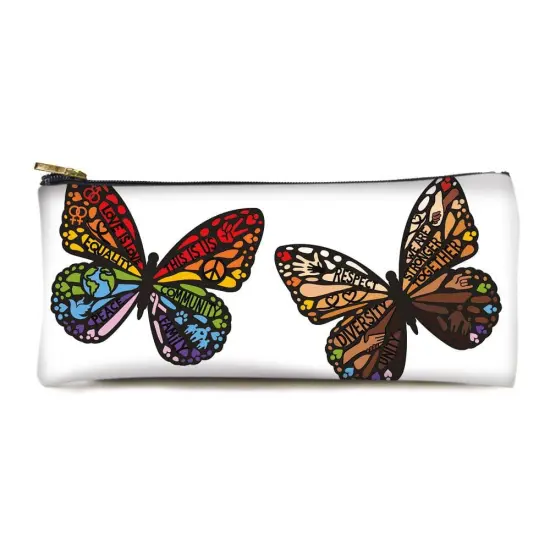 This is Us- Diversity Butterflies Pencil Pouch {1}