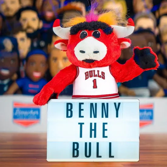 Bleacher Creatures Chicago Bulls Mascot Benny the Bull 10" Plush Figure {2}