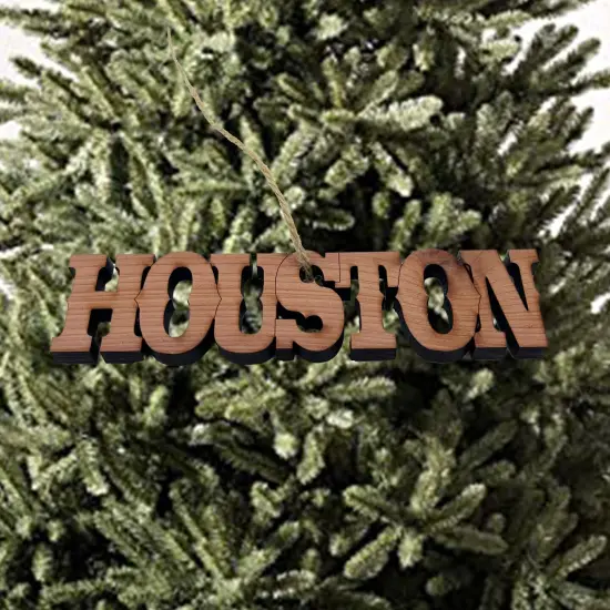 Houston - Cedar Ornament {3}