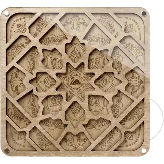 Bead organizer with transparent cover {1}