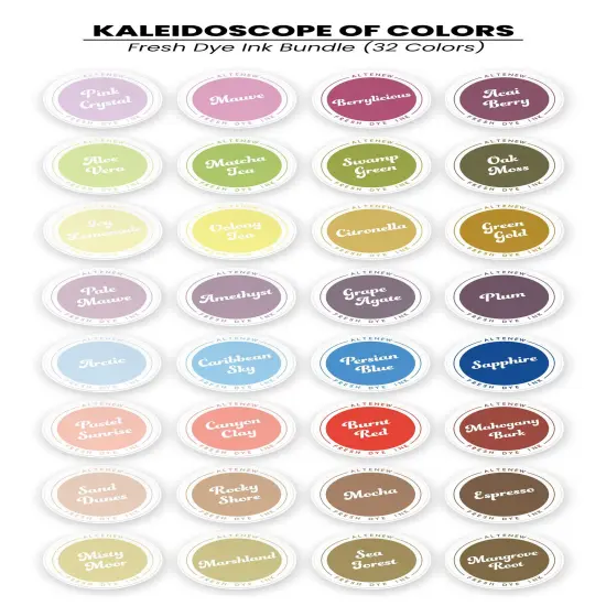 Kaleidoscope of Colors Fresh Dye Ink Bundle {4}