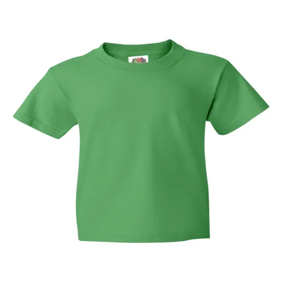 12 Pack: Fruit of the Loom&reg; Youth Short Sleeve Crew Neck T-Shirt Kelly {1}