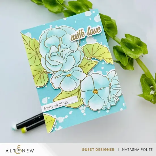 Build-A-Garden: Frilly Begonia {2}