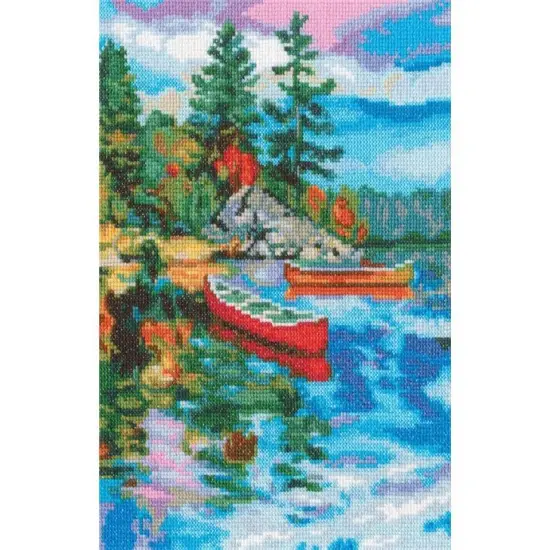 Sky reflection M975 Counted Cross Stitch Kit {1}