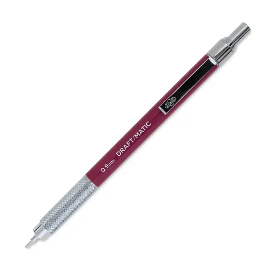Alvin Draft/Matic Drafting Pencil - 0.9 mm Tip, Maroon {1}