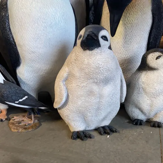 Young Penguin Statue {3}