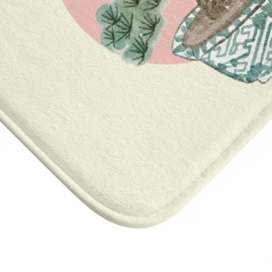 Bonsai Tree Bath Mat Yellow {4}