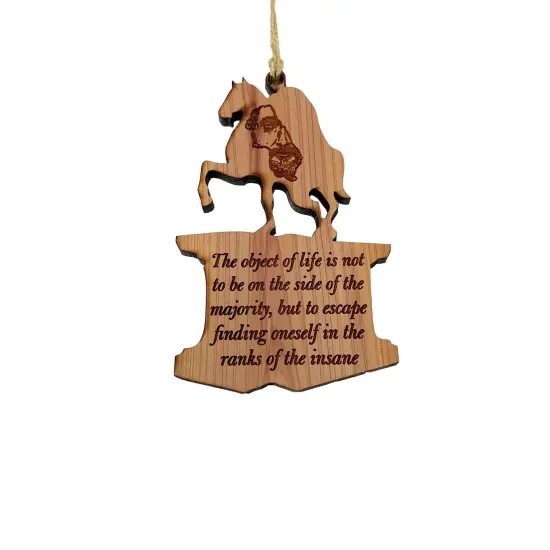 The Object of Life Marcus Aurelius CEDAR Ornament {2}
