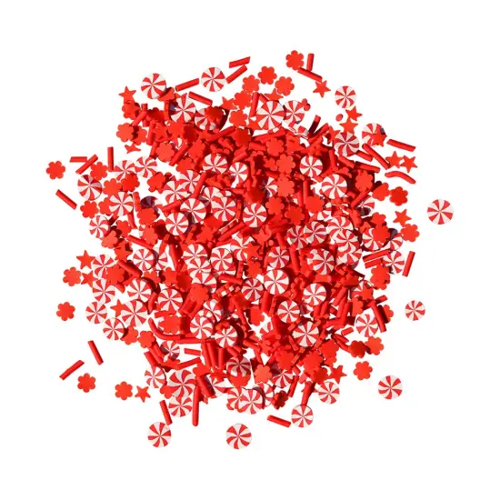 Buttons Galore and More Sprinkletz - Tiny Polymer Clay Embellishments - Christmas Bundle 60 grams {6}