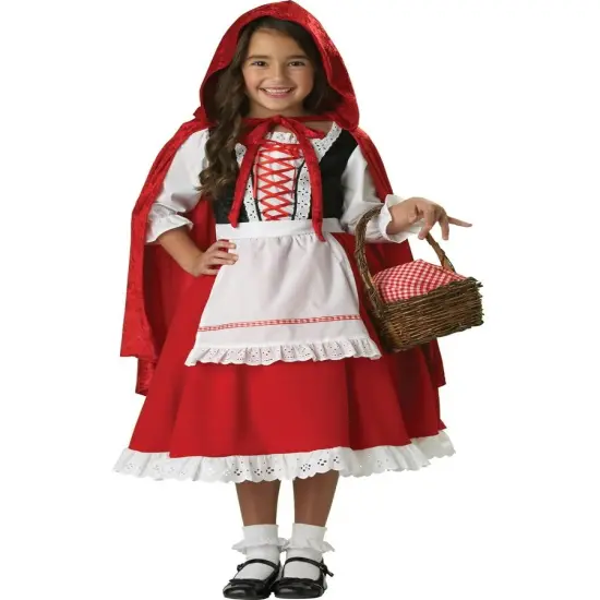 Fairy Tale Little Red Riding Hood Girl's Costume {1}