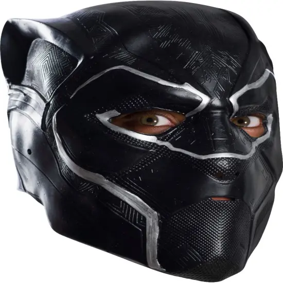 Adult's Mens Black Panther Vibranium Armor Full Mask Costume Accessory {1}