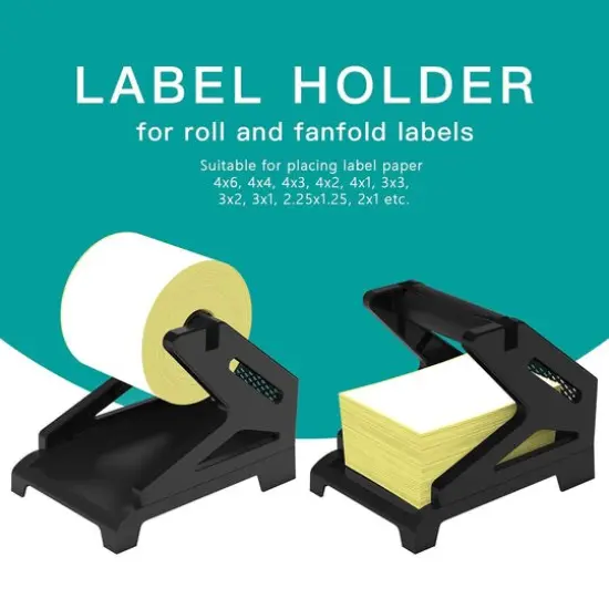 Jiose Label Holder Thermal Label Holder for Rolls and Fan-Fold Labels {2}