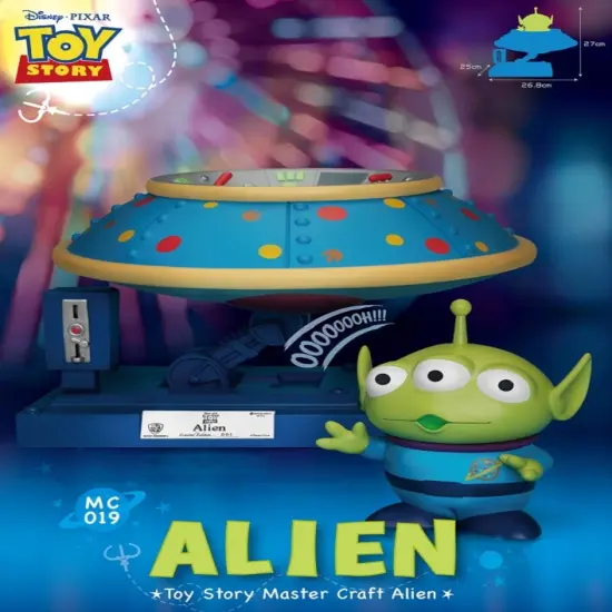 Toy Story Three-Eyed Alien Master Craft Table Top Statue {6}
