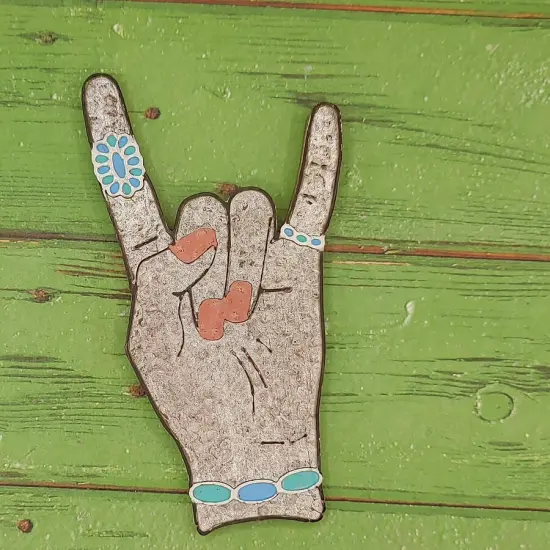 Hand with Jewelry Silicone Freshie Mold {2}