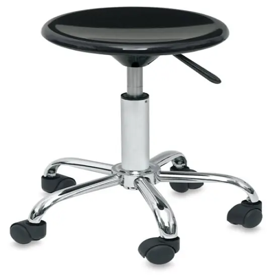 Richeson Colored Stool - 19" to 24", Black {1}