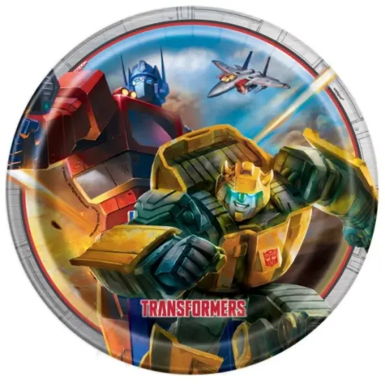 Transformers Round 9" Dinner Plates, 8ct {1}