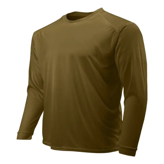 "Paragon&reg; Classic Fit Performance Crewneck Long Sleeve Tee Navy {7}