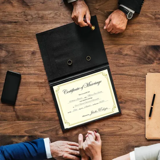 Great Papers! Certificates with Gold Foil, Scroll Frame on Ivory Certificate, 8.5" x 11", Printer Compatible, 12 Count {2}