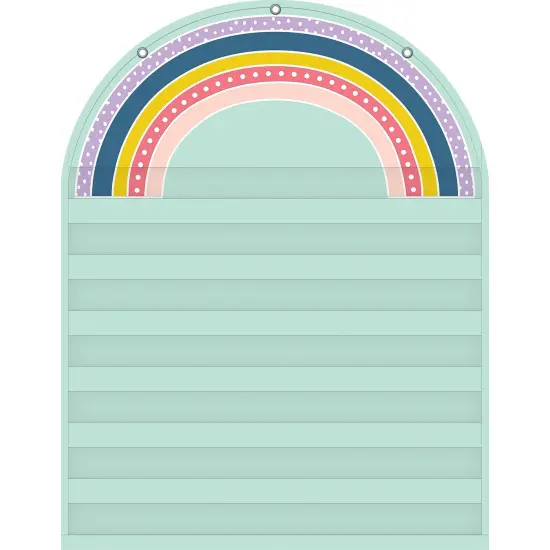 Oh Happy Day Rainbow 7 Pocket Chart {1}