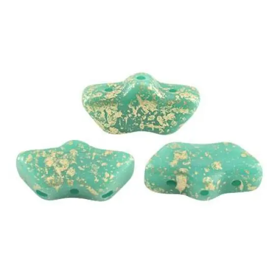 Delos® Par Puca®, DLS-6313-94401, Opaque Green Turquoise Splash {1}
