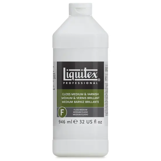 Liquitex Fluids Acrylic Medium - Gloss, 32 oz bottle {2}