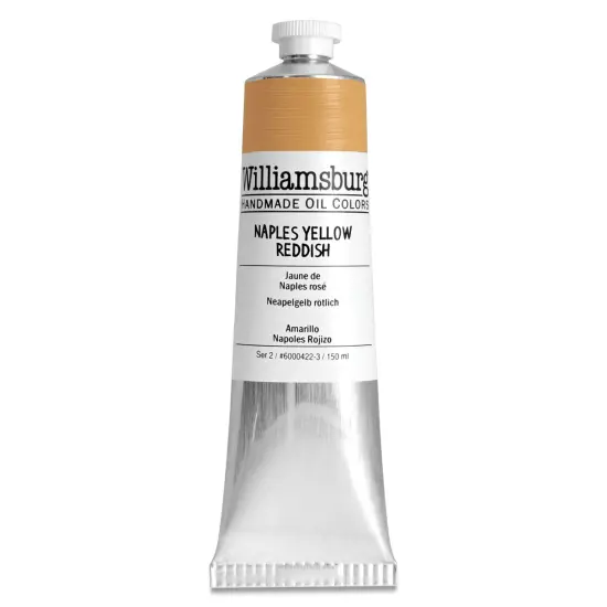 Williamsburg Handmade Oil Paint - Naples Yellow Reddish, 150 ml tube {1}