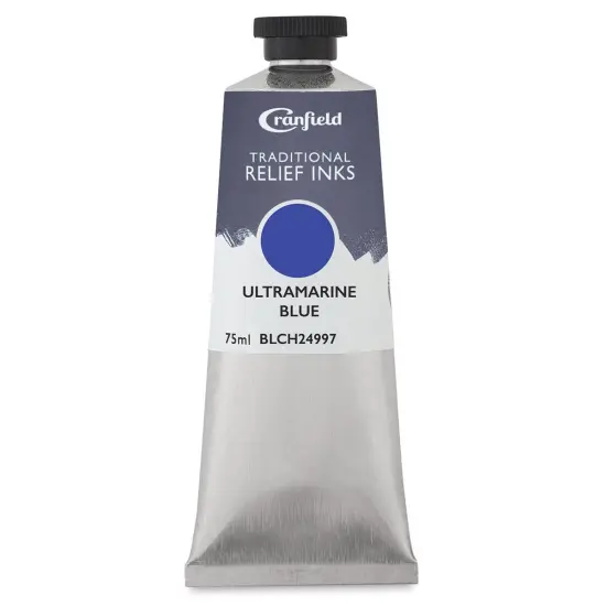 Cranfield Traditional Relief Ink - Ultramarine Blue, 75 ml {1}