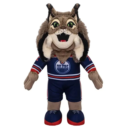 Bleacher Creatures Edmonton Oilers Hunter 10" Mascot Plush Figure {1}