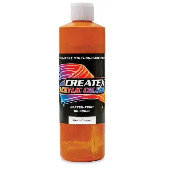 Createx Acrylics - Pearlescent Copper, Pint {1}