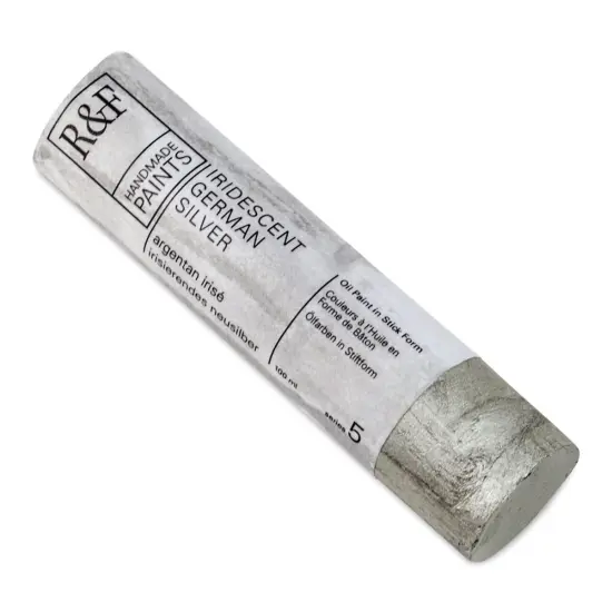 R&F Pigment Stick - Iridescent German Silver, 100 ml stick {1}