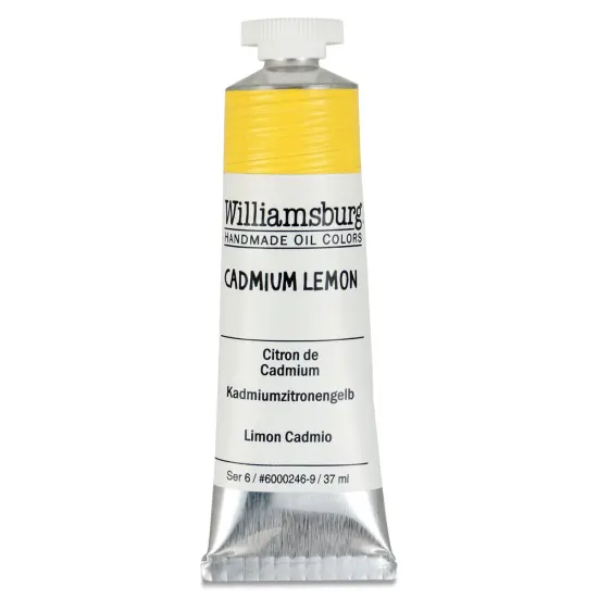 Williamsburg Handmade Oil Paint - Cadmium Lemon, 37 ml tube {1}