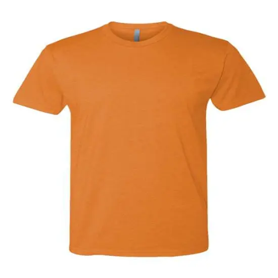 Next Level&reg; Darks Unisex Crewneck Short Sleeve CVC T-Shirt Orange {1}