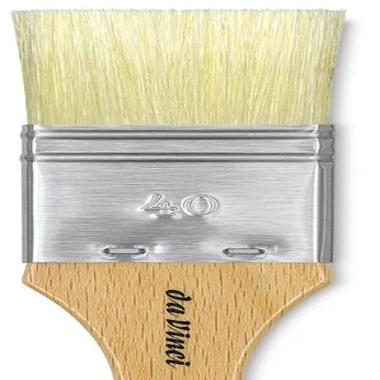 Da Vinci Maestro 2 Hog Bristle Brush - Mottler Standard, Short Handle, Size 40 {2}