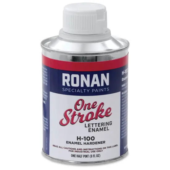 Ronan One Stroke Lettering Enamel Additive - Enamel Hardener, Half Pint {1}