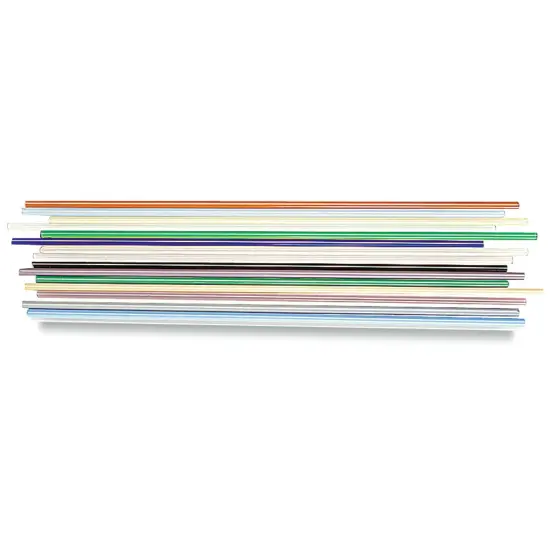 Glass Replacement Rods - Pkg of 15, Assorted Colors {1}