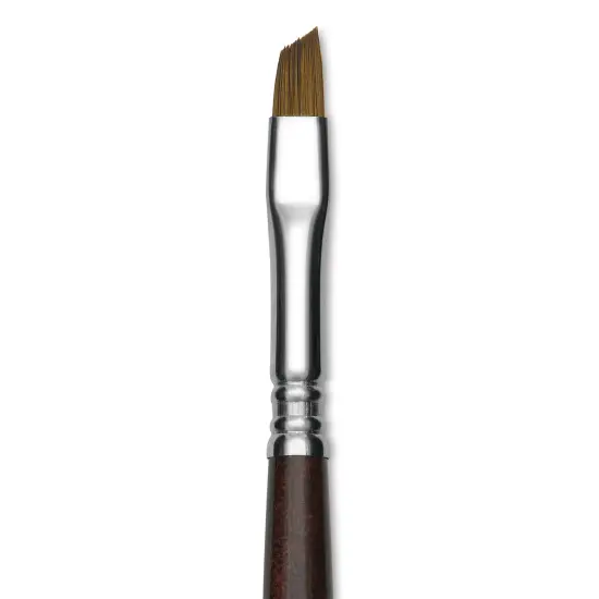 Escoda Prado Tame Synthetic Brush - Angular, Short Handle, Size 8 {1}