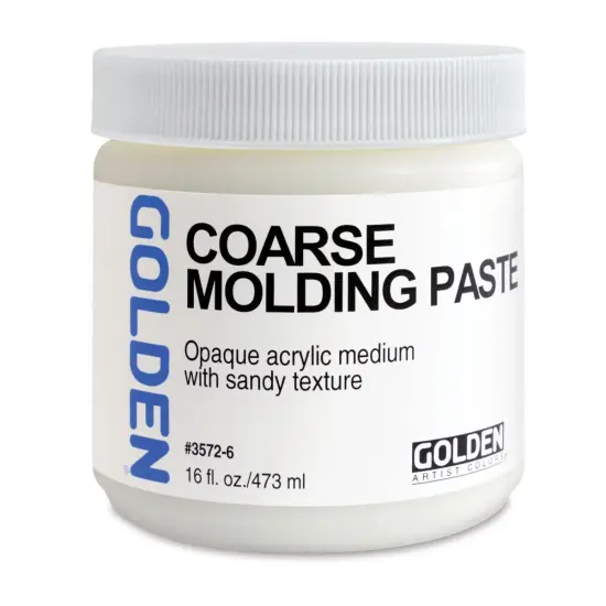 Golden Molding Paste Medium - Coarse, 16 oz jar {2}