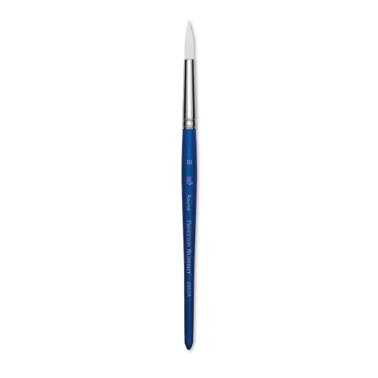 Princeton Summit Series 6850 Round Brush - Size 10, Short Handle, Synthetic {1}