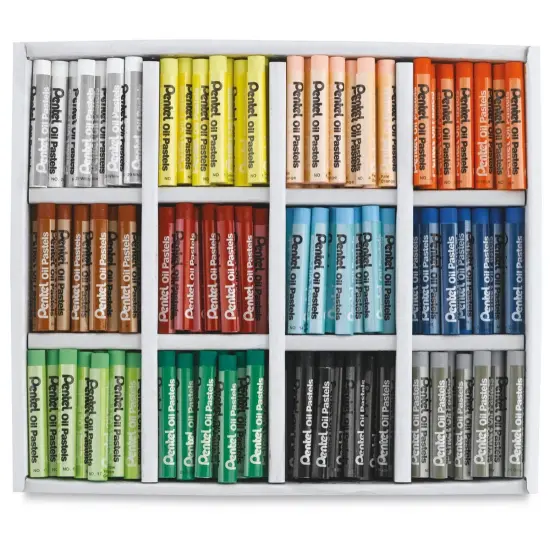 Pentel Oil Pastel Set - Assorted Colors, Class Pack of 432 {2}