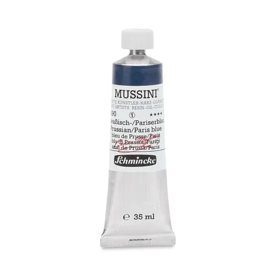 Schmincke Mussini Oil Color - Prussian Paris Blue, 35 ml tube {1}