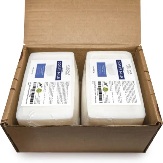 10 LB - GOATS MILK Soap Base by Velona | SLS/SLES free | Melt and Pour | Natural Bars For The Best Result for Soap-making&hellip; {4}