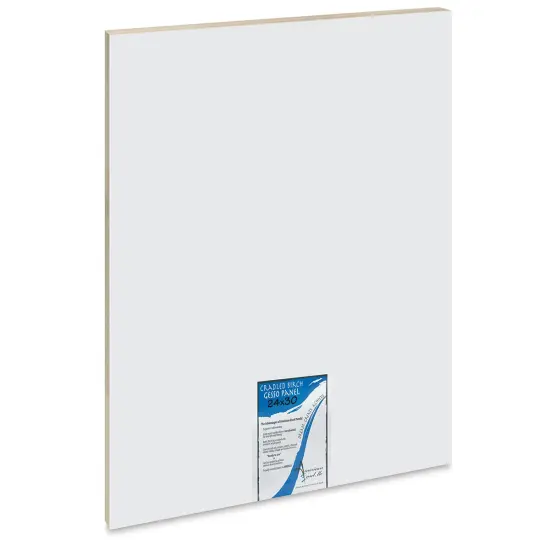 American Easel Gessoed Wood Painting Panel - 24" x 30", 7/8" Cradle {1}