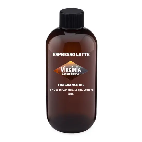 Espresso Latte Fragrance Oil (Our Version of the Brand Name) (8 oz Bottle) for Candle Making, Soap Making, Tart Making, Room Sprays, Lotions, Car Fresheners, Slime, Bath Bombs, Warmers&hellip; {1}